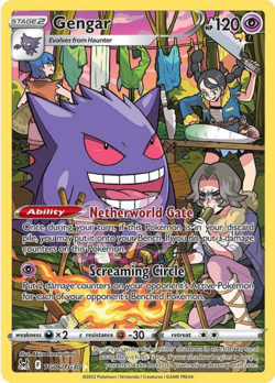 🔥🔥 Gengar TG06/TG30 Lost Origin Trainer Gallery 2022 Pokemon TCG Card - Image 1