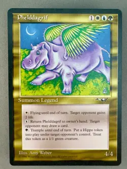 MTG-Phelddagrif Alliances-LP Excellent-Vintage Magic: the Gathering-Reserve List - Image 2