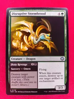 Disruptive Stormbrood - 178 - TDM - NM - MTG Magic the Gathering - Image 1