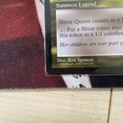 Sliver Queen English LP Stronghold MTG Magic the Gathering Multi-Color Used F/S - Image 2