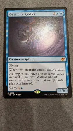 Quantum Riddler #72 Regular Mythic - MTG Magic The Gathering Edge of Eternities - Image 1