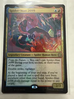 MTG Spider-Man, Spider-Man 2099 0150 (Foil) Marvel’s Spider-Man NM SPM - Image 1