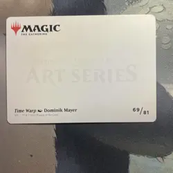 New NM+ MTG Time Warp Borderless Full Strixhaven Art Series Magic Card 69/81 - Image 2