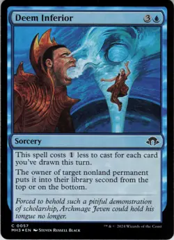 Deem Inferior C Modern Horizons 3 57 NM Foil MTG - Image 1