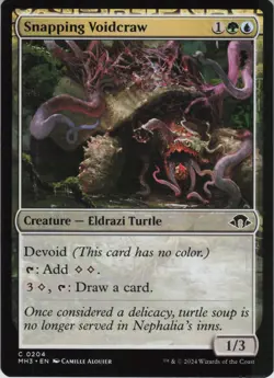 Snapping Voidcraw C Modern Horizons 3 204 NM Normal MTG - Image 1