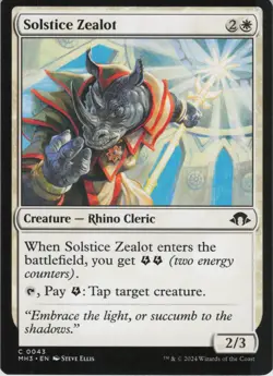 Solstice Zealot C Modern Horizons 3 43 NM Normal MTG - Image 1