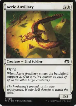 Aerie Auxiliary C Modern Horizons 3 18 NM Normal MTG - Image 1