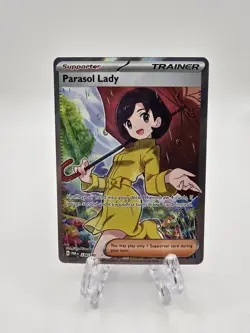 PARASOL LADY 2023 POKEMON PARADOX RIFT ULTRA RARE FULL ART 238/182 - Image 1