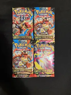 Pokemon TCG: Mega Evolutions Booster Pack X4 - New/Sealed IN HAND - Image 2