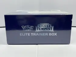 POKEMON NEW FACTORY SEALED SWORD & SHIELD SILVER TEMPEST ELITE TRAINER BOX ETB - Image 3