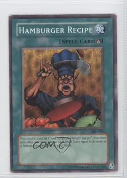 Hamburger Recipe Unlimited YuGiOh Magic Ruler Booster #MRL-063 2002 READ - Image 1