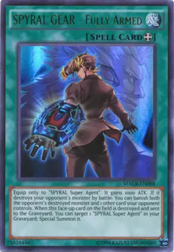 Yugioh! LP SPYRAL GEAR - Fully Armed - MACR-EN088 - Ultra Rare - Unlimited Editi - Image 1