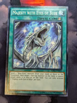 Majesty with Eyes of Blue - SDKS-EN021 - Common - YuGiOh - Image 1