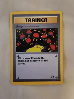 SLEEP! - 79/82 - Team Rocket - Pokemon Card - LP - Image 1