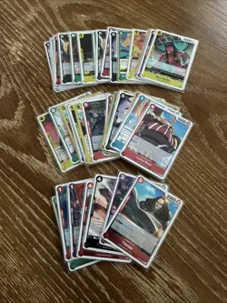 One Piece TCG Cards Lot Of 39 Emperors In The New World Holo Rares English NM - Image 1