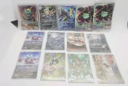 Set Of 13 IR Pokemon Card Mega Evolution English Set Includes Bulbasaur Stamp - Image 1