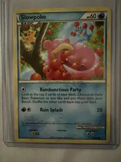 Slowpoke 66/90 Undaunted Pokemon Card Common NM - Image 1