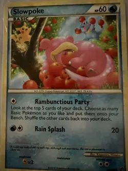 Slowpoke 66/90 Undaunted Pokemon Card Common NM - Image 2