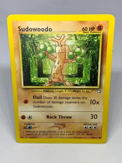Sudowoodo - 77/111 - Neo Genesis - Non Holo - Common - Pokemon Card - 7⃣ - Image 2