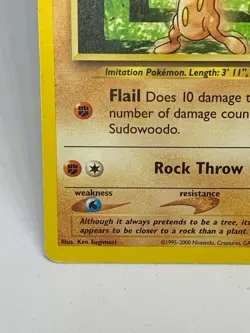 Sudowoodo - 77/111 - Neo Genesis - Non Holo - Common - Pokemon Card - 7⃣ - Image 3