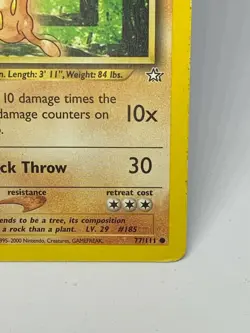 Sudowoodo - 77/111 - Neo Genesis - Non Holo - Common - Pokemon Card - 7⃣ - Image 5
