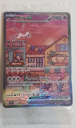 Mew ex 053 Sv: Scarlet & Violet Promo Cards Holo SEALED - Image 1
