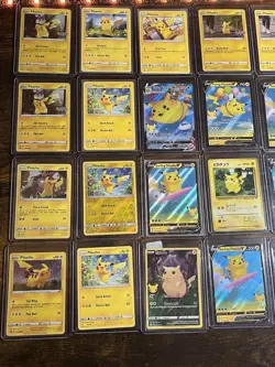 Lot of 40 Pikachu Cards Various Years Pokemon TCG English And Japanese - Image 2