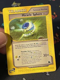 Pokemon Cards Miracle Sphere Gamma 131/144 Uncommon Skyridge WOTC - (NM-) - Image 2