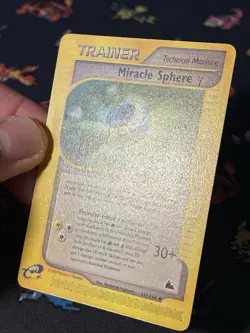 Pokemon Cards Miracle Sphere Gamma 131/144 Uncommon Skyridge WOTC - (NM-) - Image 3