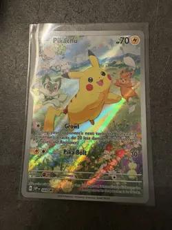 Pikachu Promo Card Paldea Adventure Chest - Image 1
