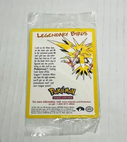 Pokemon The Movie 2000 Sealed Articuno Black Star Promo Card 22 WOTC New - Image 1