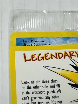 Pokemon The Movie 2000 Sealed Articuno Black Star Promo Card 22 WOTC New - Image 3