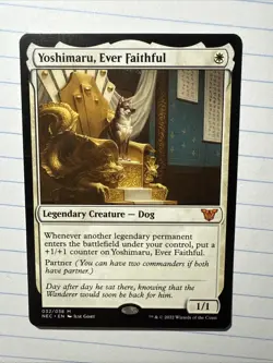Yoshimaru, Ever Faithful Kamigawa: Neon Dynasty Regular Card - Image 1