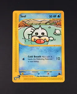NM Seel Reg. 94/144 Skyridge Set (SK) Pokemon Card - Image 1