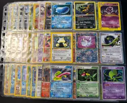 Lot of 90 ALL HOLO Vintage Pokemon Card Binder Collection - Image 1