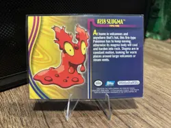 Pokemon Slugma #218 Trading Card Holo Topps Trading Card - Image 3