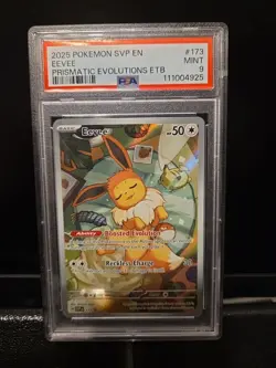 Eevee 173 Sv: Scarlet & Violet Promo Cards Holo PSA 9 - Image 1
