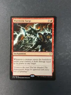 Warstorm Surge - Commander 2019 - Magic the Gathering - MTG - Image 1