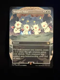 Moogles' Valor (Borderless) Non-Foil x1 #326 - Final Fantasy VI Moogle - Image 1