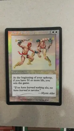 MTG LP/NM Test of Endurance Foil Judgment - Image 1