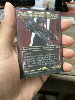 Noctis, Prince of Lucis (Borderless) (Surge Foil) Final Fantasy Foil - Image 2