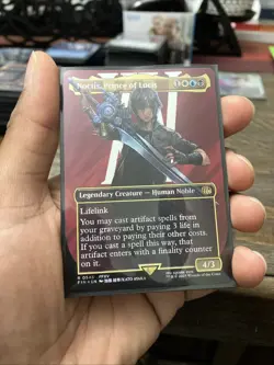 Noctis, Prince of Lucis (Borderless) (Surge Foil) Final Fantasy Foil - Image 3