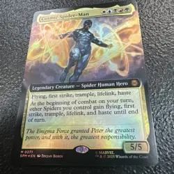 Cosmic Spider-Man (Extended Art) Marvel's Spider-Man FOIL - Image 2