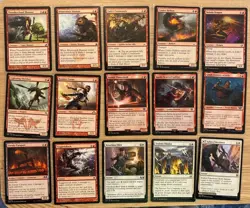 Budget Casual Commander Mtg Deck Red White Pingers W/ Taii Wakeen, Perfect Shot - Image 2