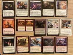 Budget Casual Commander Mtg Deck Red White Pingers W/ Taii Wakeen, Perfect Shot - Image 3