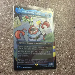 Mr. Krabs, Penny Pincher - Charix, the Raging Isle (Rainbow Foil) Secret Lair... - Image 2