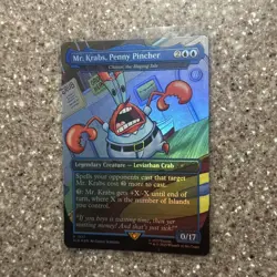 Mr. Krabs, Penny Pincher - Charix, the Raging Isle (Rainbow Foil) Secret Lair... - Image 3