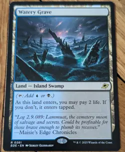 Watery Grave #261 (NM) Edge of Eternities EOE Magic MTG - Image 1