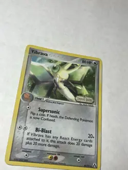 Vibrava - 46/92 Holo LP Pokemon TCG EX Legend Maker - Image 2