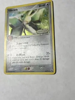 Vibrava - 46/92 Holo LP Pokemon TCG EX Legend Maker - Image 4